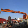 OUCO customized 6 ton 22m folding boom marine crane saves space